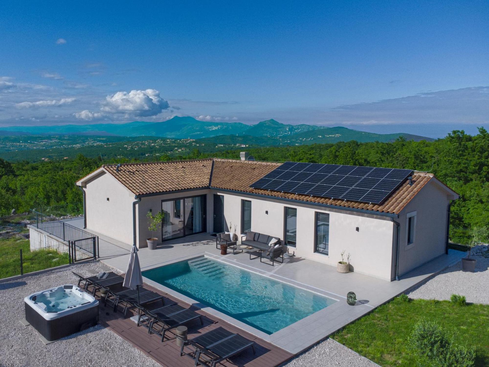 Tonka With Jacuzzi Sauna And Private Pool Vila Labin (Istria)